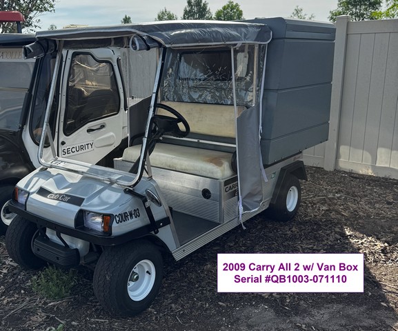 2009 Carry 2 w/Van Box VC# 00214375 (Orlando, FL 32811)