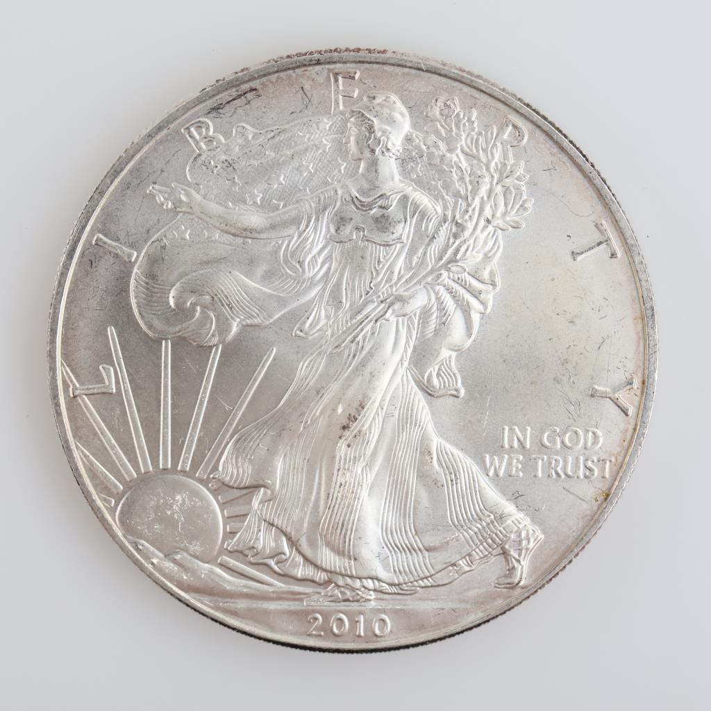 2010 American Eagle Fine Silver Dollar 1oz