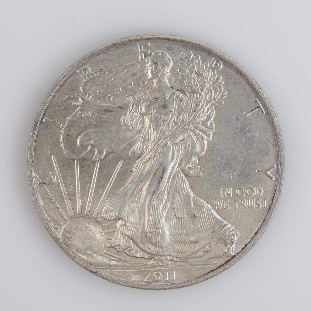 2011 American Eagle Fine Silver Dollar 1oz