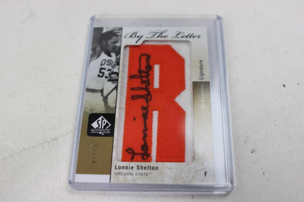 2011-12 SPA Lonnie Shelton Auto Serial 41/75 #BL-LS