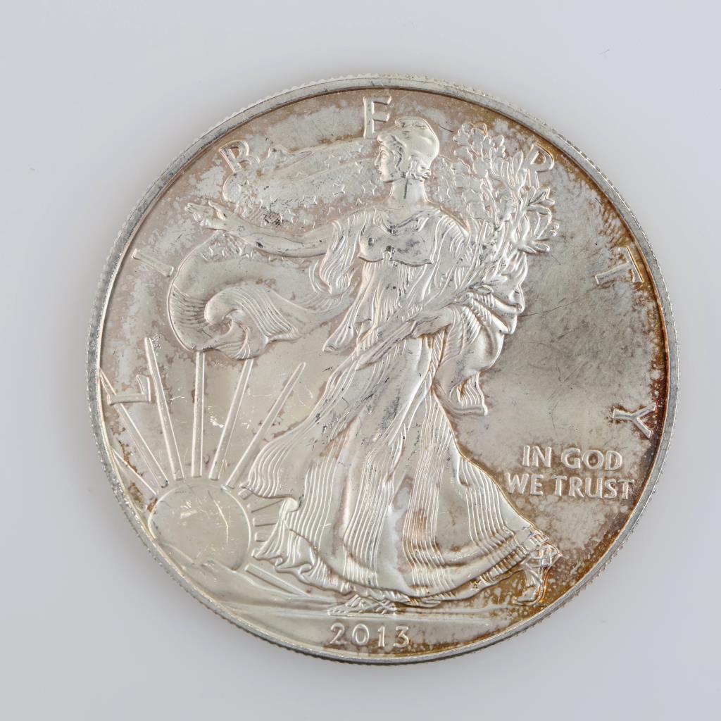 2013 US American Eagle Fine Silver Dollar 1 Oz