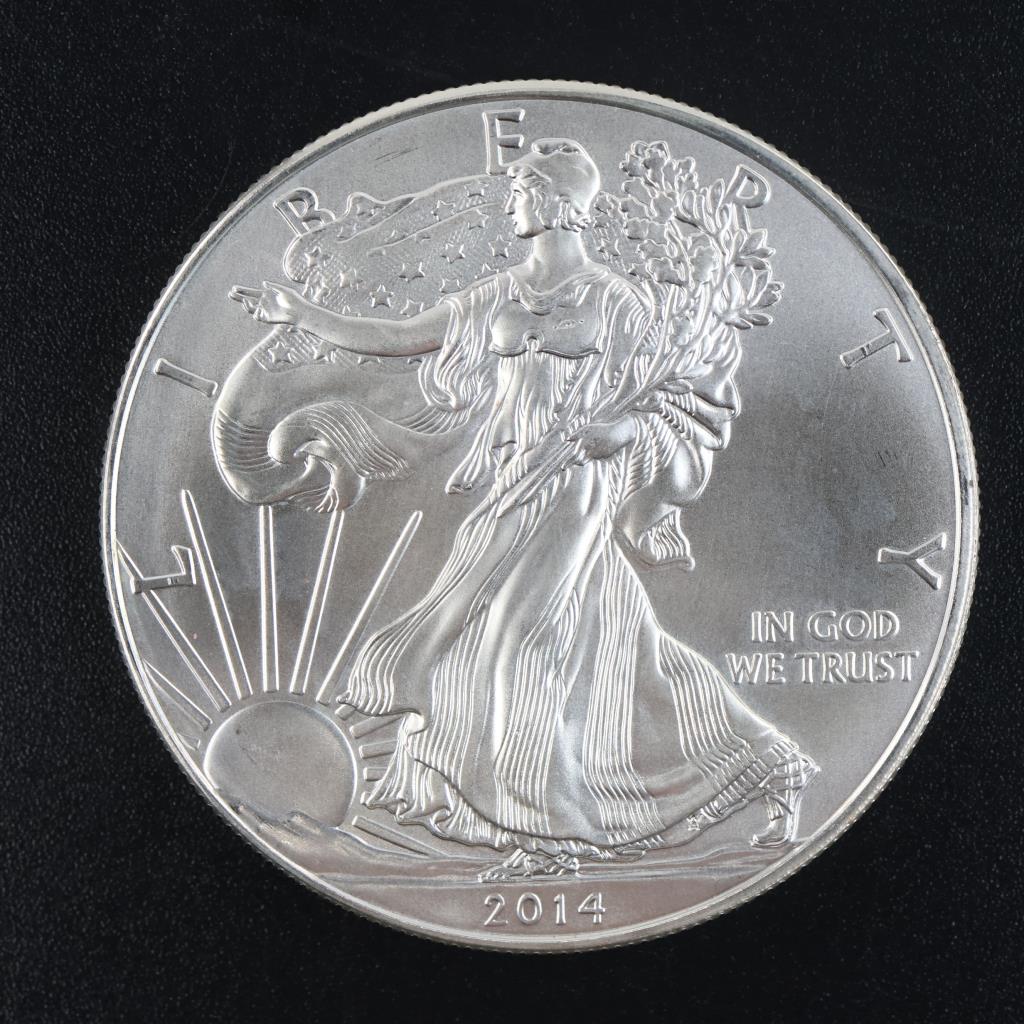 2014 American Eagle Fine Silver Dollar 1oz