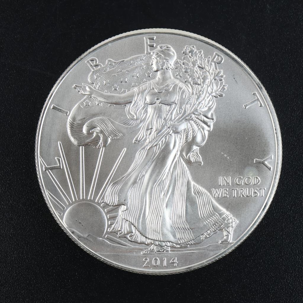 2014 American Eagle Fine Silver Dollar 1oz