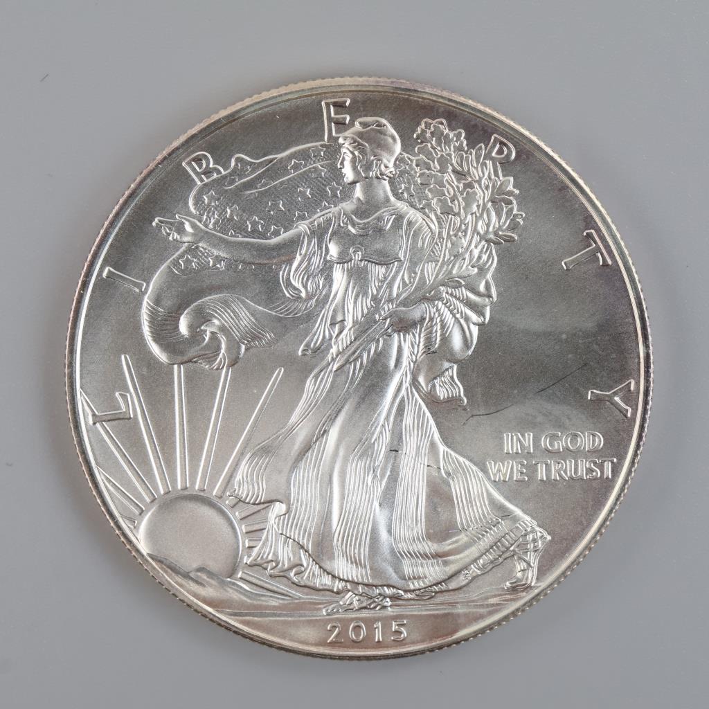 2015 American Eagle Fine Silver Dollar 1oz