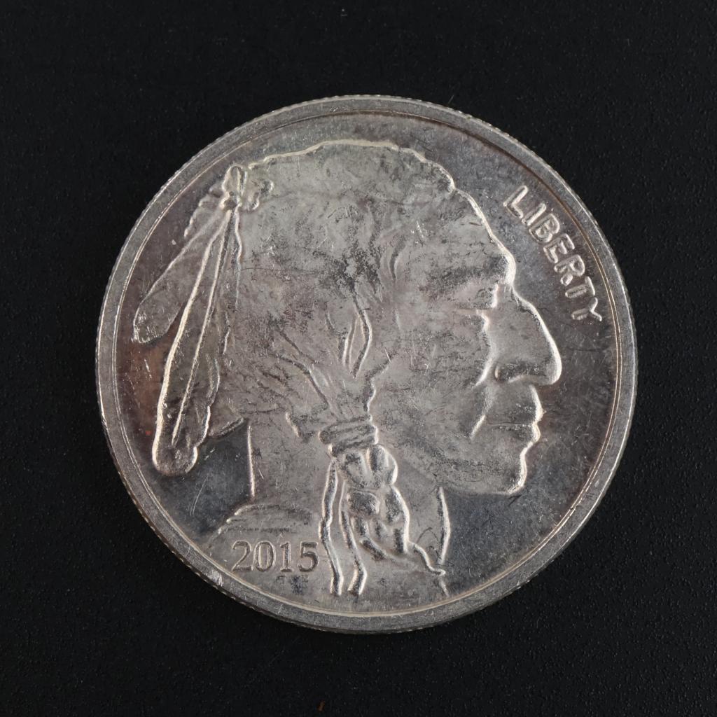 2015 Buffalo Fine Silver Round 1oz
