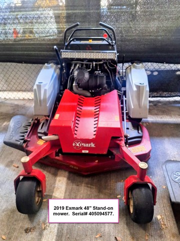 2019 Exmark 48" Mower VC # 00230091 (Orlando, FL 32825)