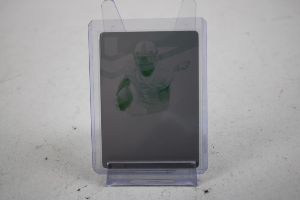 2020 Plates And Patches Elite Jalen Reagor #49 Yellow Plate 1/1