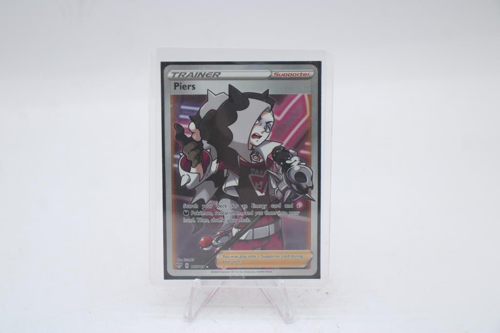 2020 Pokemon Piers Trainer Full Art 187/189 Property Room