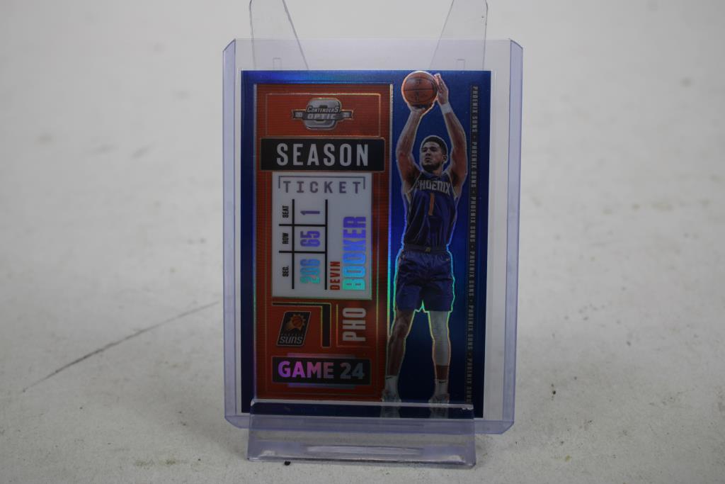 2020-21 Contenders Optic Devin Booker #37 /99 BLUE