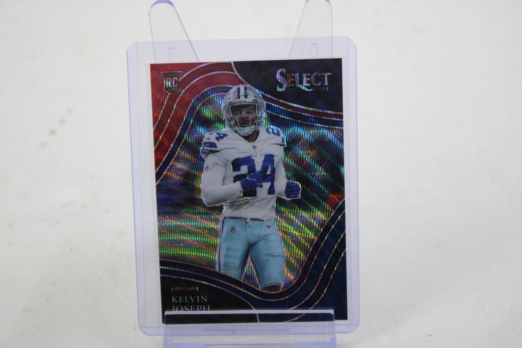 2021 Select Football Kelvin Joseph TRICOLOR #390 /75