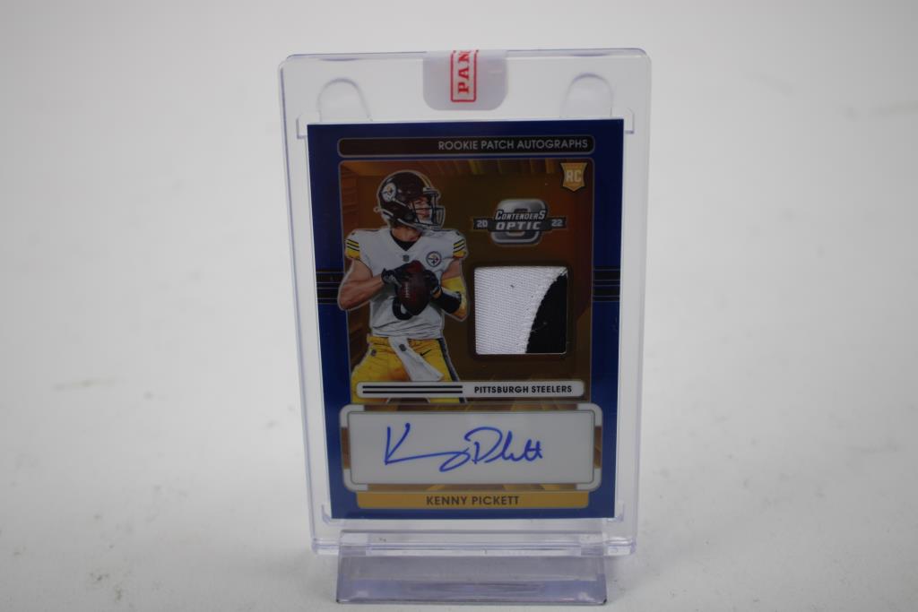 2022 Contenders Optic Kenny Pickett RC Auto Patch #RPA-KP /30