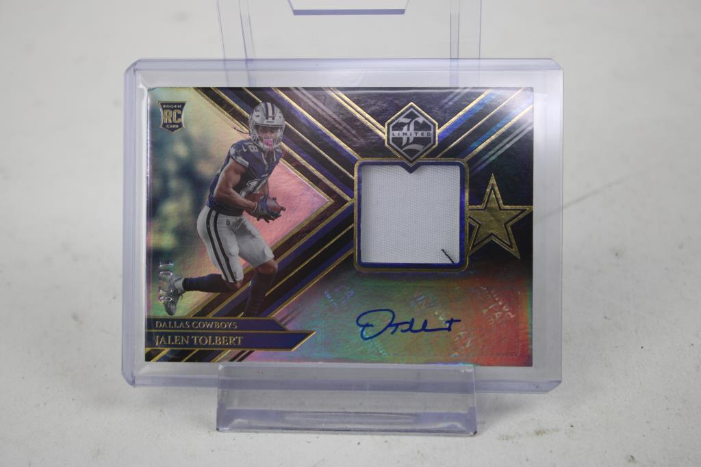 2022 Limited Football Jalen Tolbert RC Auto #127 /29