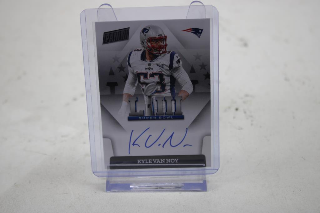 2022 Panini Super Bowl LVIII Kyle Van Noy Auto #SBLIII-KV