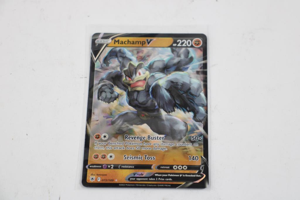 2022 Pokemon Astrial Radiance Machamp V 072/189 | Property Room