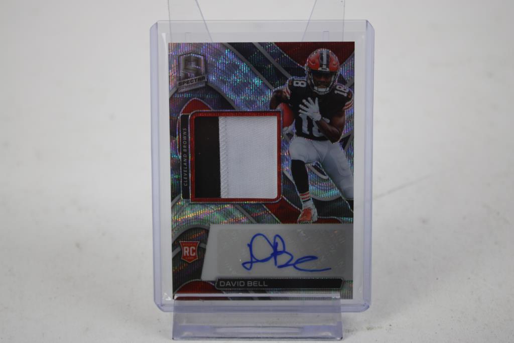 2022 Spectra Football David Bell RC Auto #230 /25
