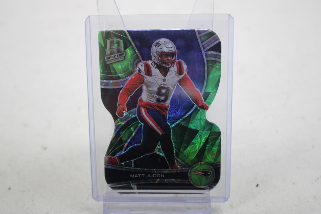 2022 Spectra Football  Matt Judon Die Cut #85 /30