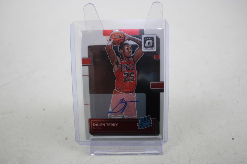 2022-23 Donruss Optic Dalen Terry Rated Rookie Auto #232
