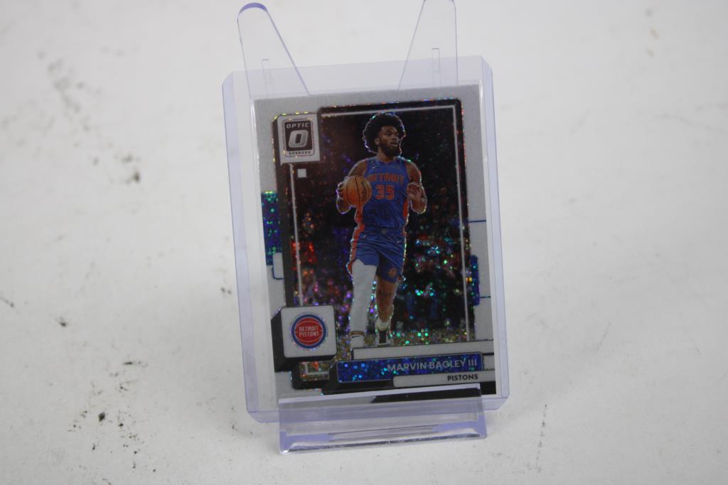 2022-23 Donruss Optic Marvin Bagley III #103 White Sparkle