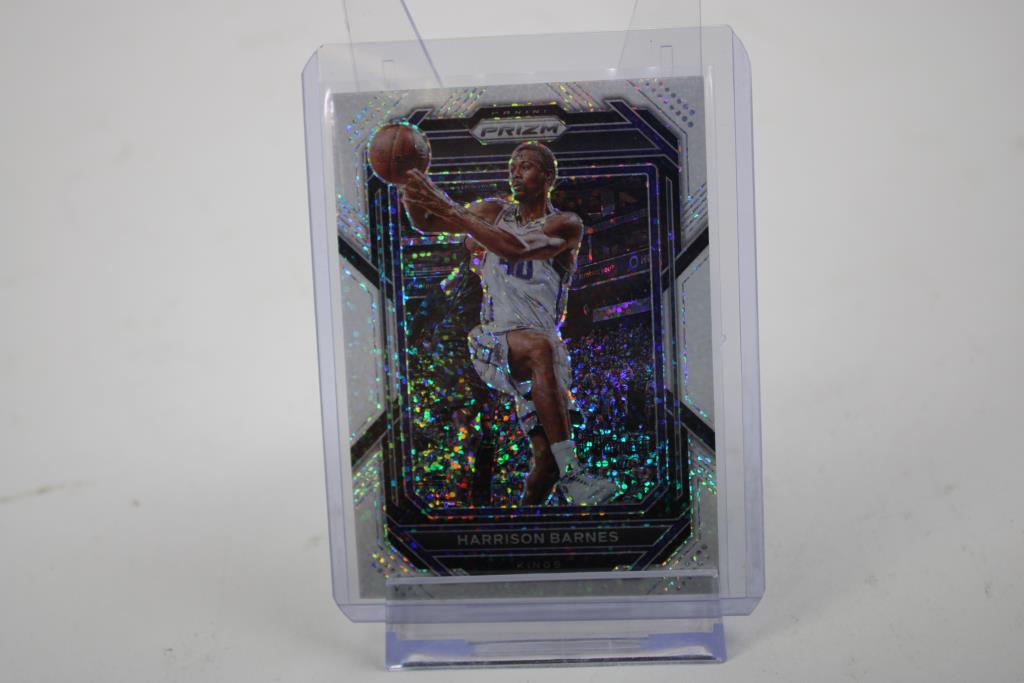 2022-23 Prizm Basketball Harrison Barnes #131 White Sparkle