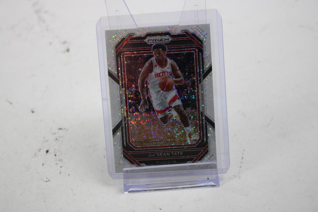 2022-23 Prizm Basketball Jae'Sean Tate #198 White Sparkle