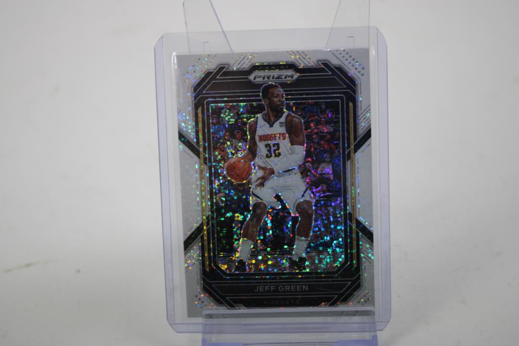 2022-23 Prizm Basketball Jeff Green #23 White Sparkle