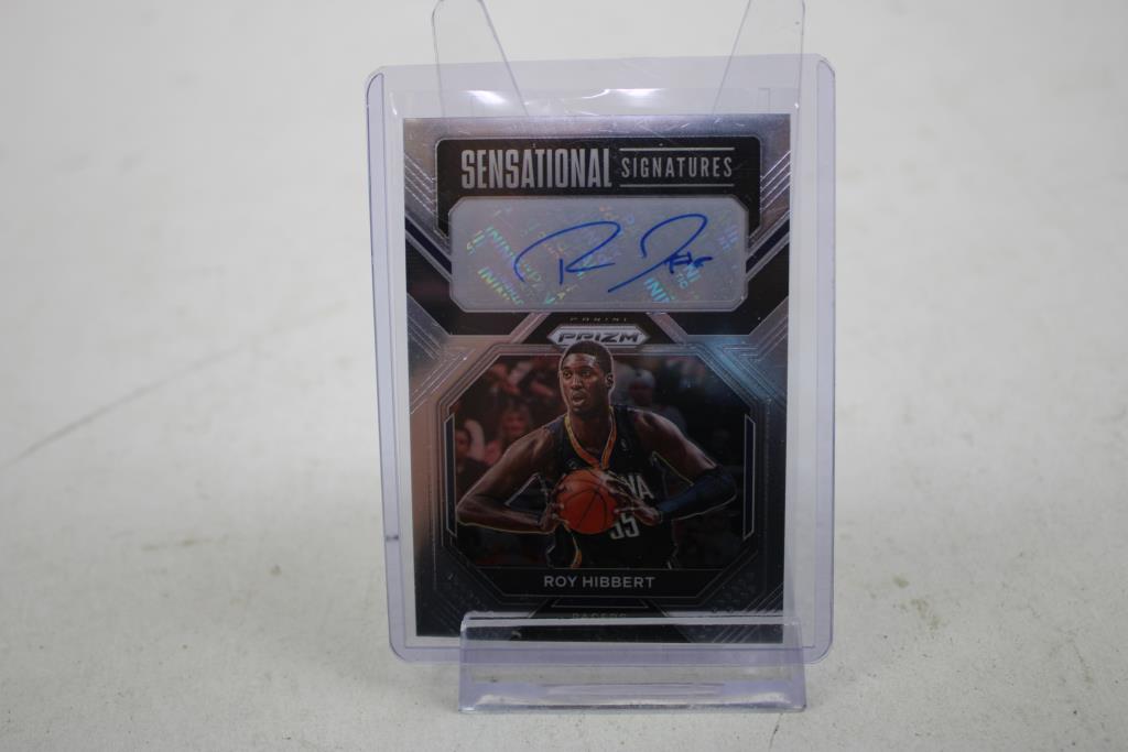 2022-23 Prizm Basketball Roy Hibbert Sensational Signatures Auto #SS-RH