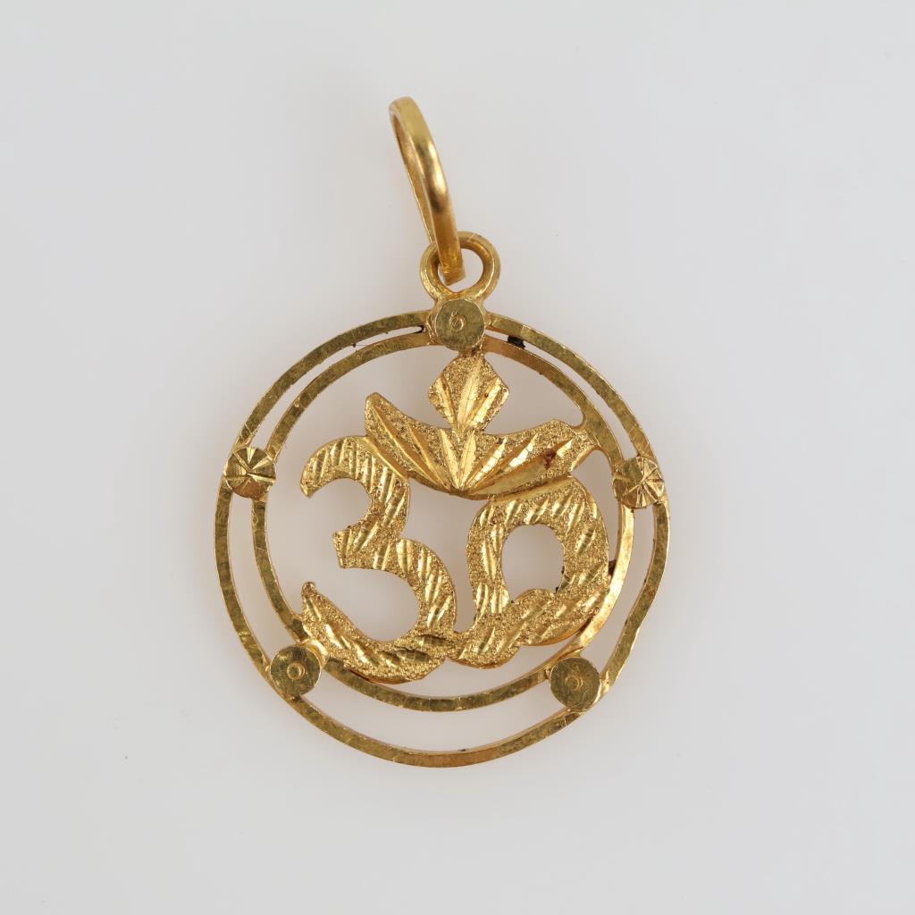 22kt Gold Pendant