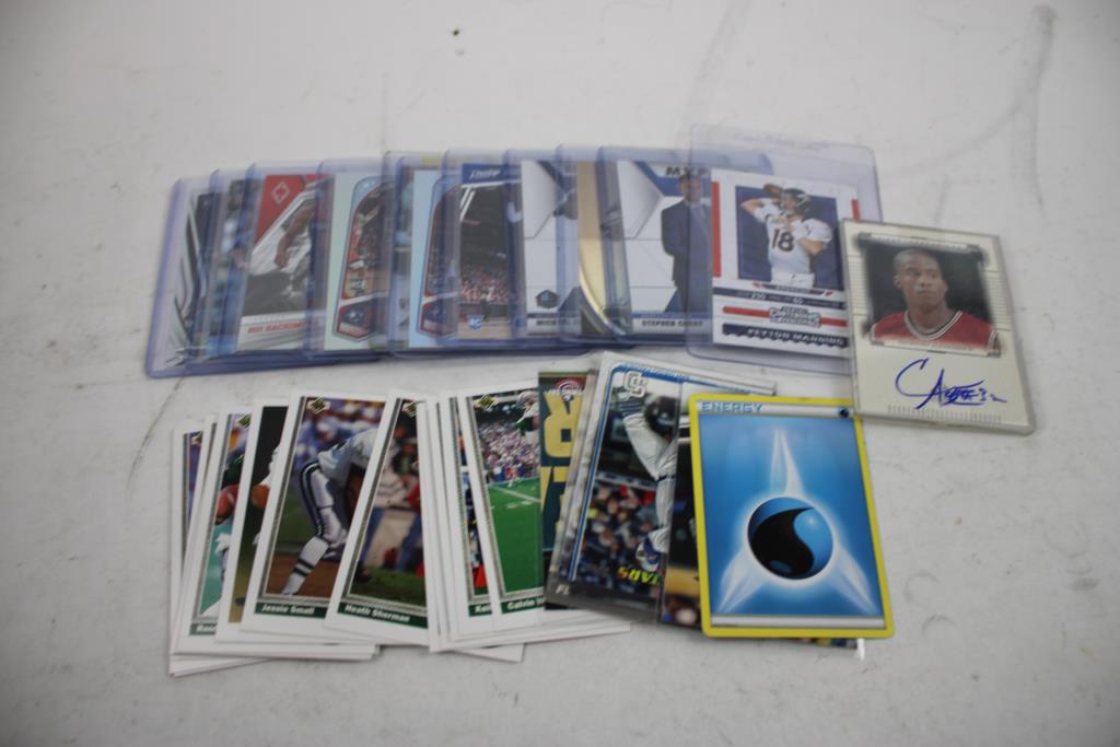 25+ Assorted Sports Trading Cards