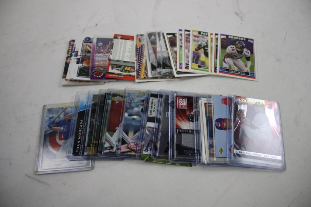 25+ Assorted Sports Trading Cards