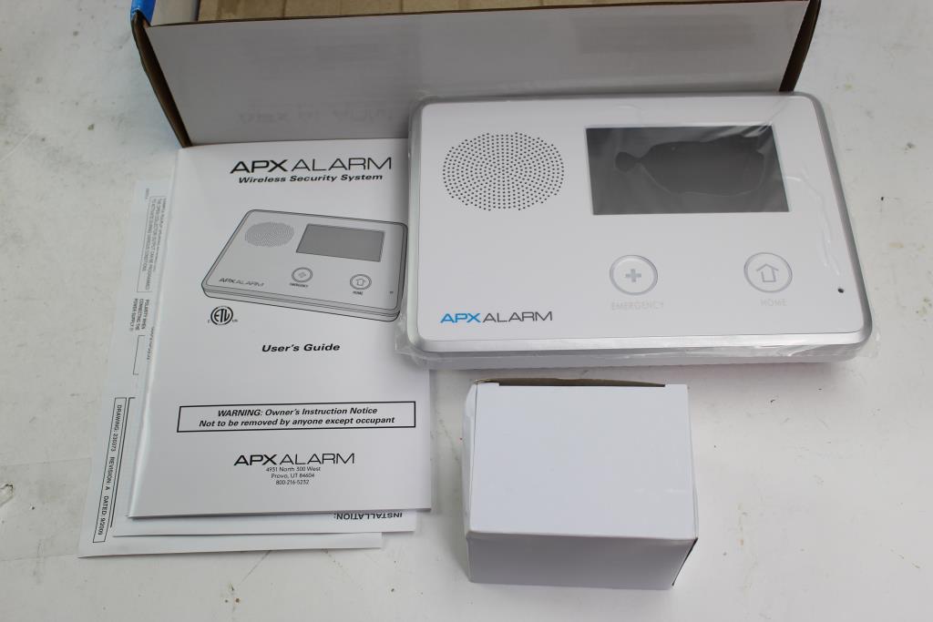2Gig APX Alarm Wireless Security System Control Panel Property Room