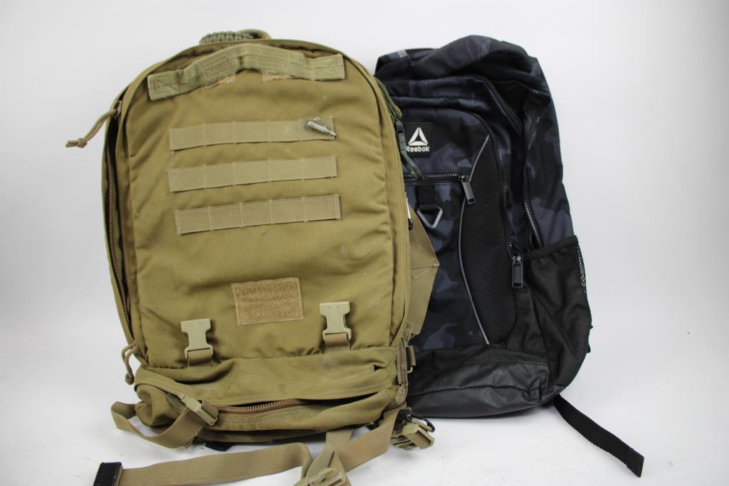 3 Backpacks And Nike Tennis Sizwe