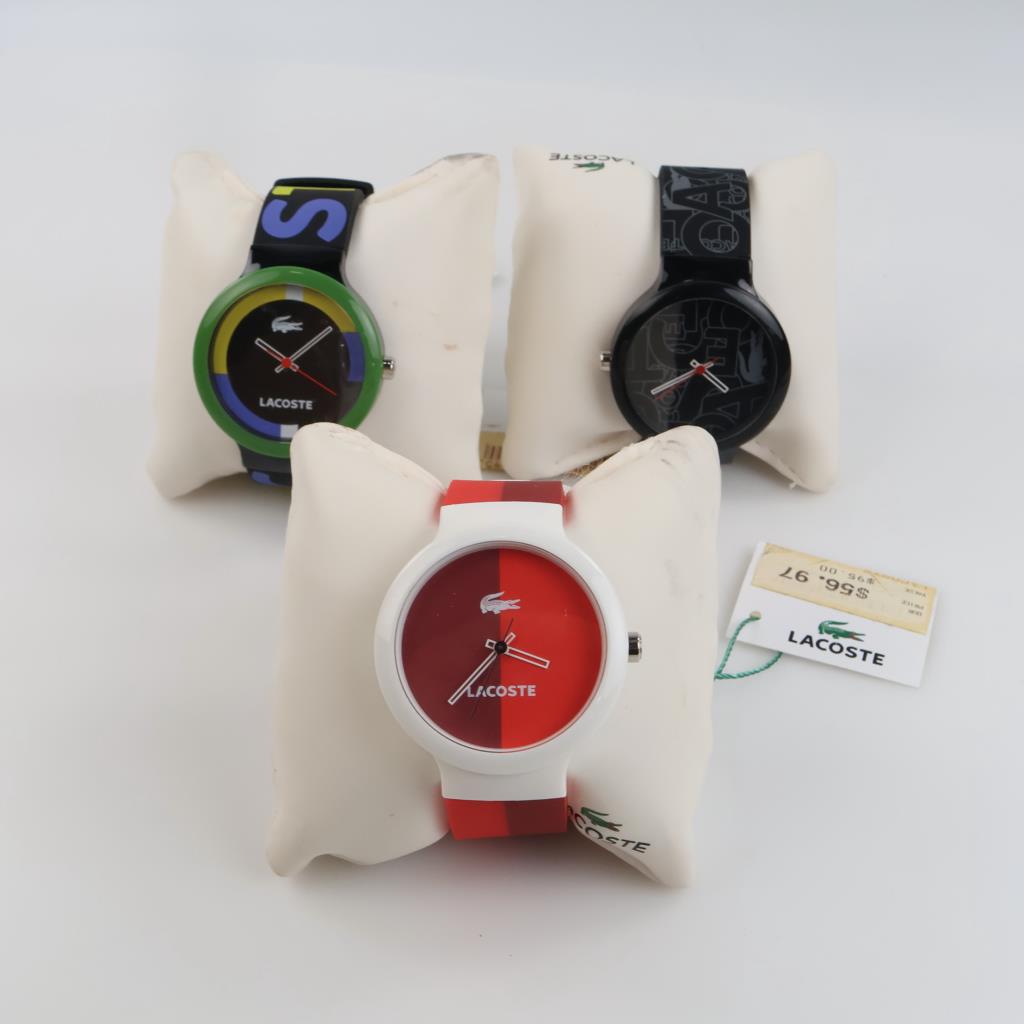 3 Lacoste Watches
