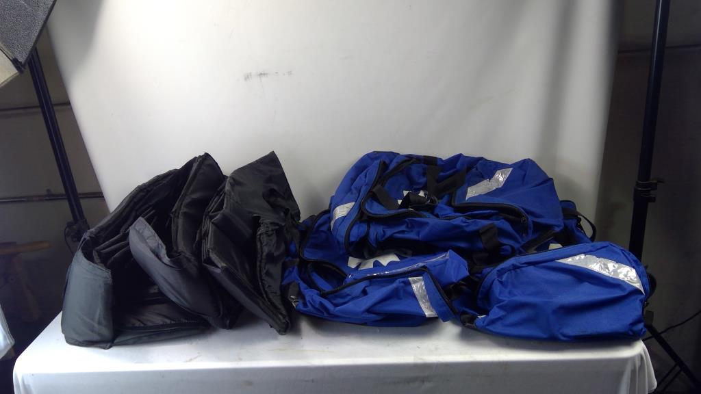 3 Medical Bags With 3 Inserts