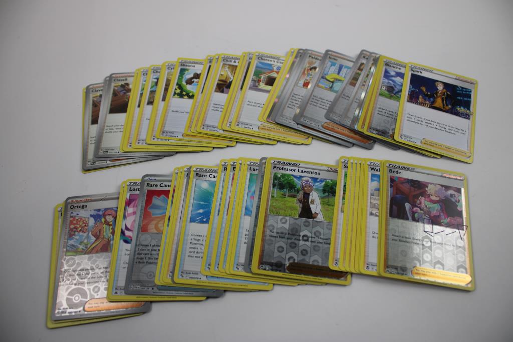 30+ Assorted Pokemon Trading Cards