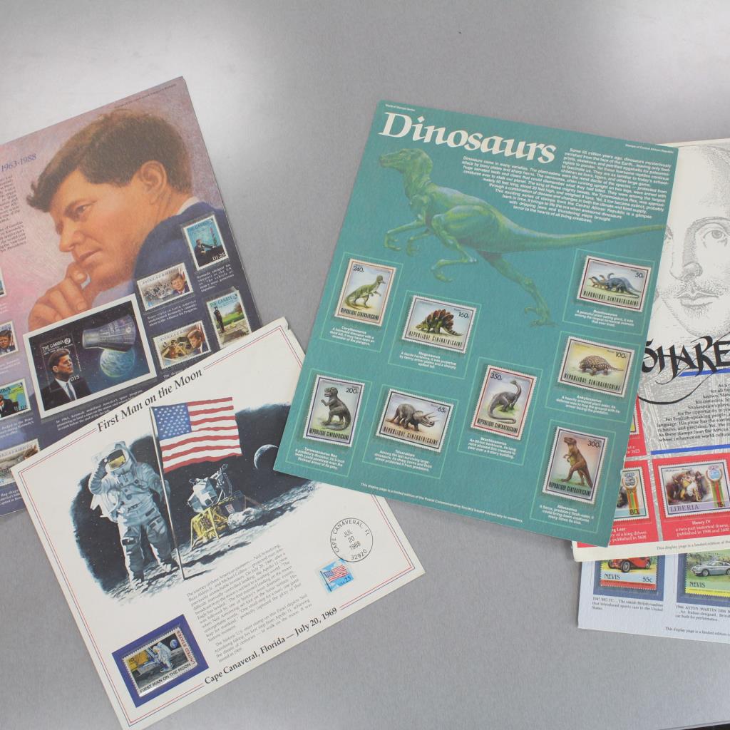 33 Postal Commemorative Society World Stamps | Property Room