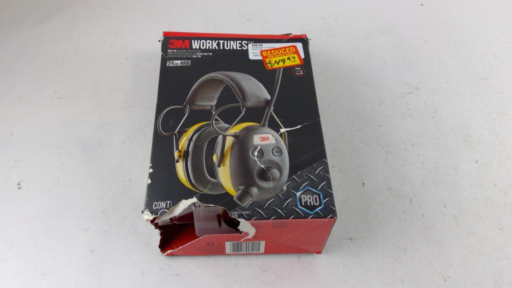 3m Worktunes Hearing Protector