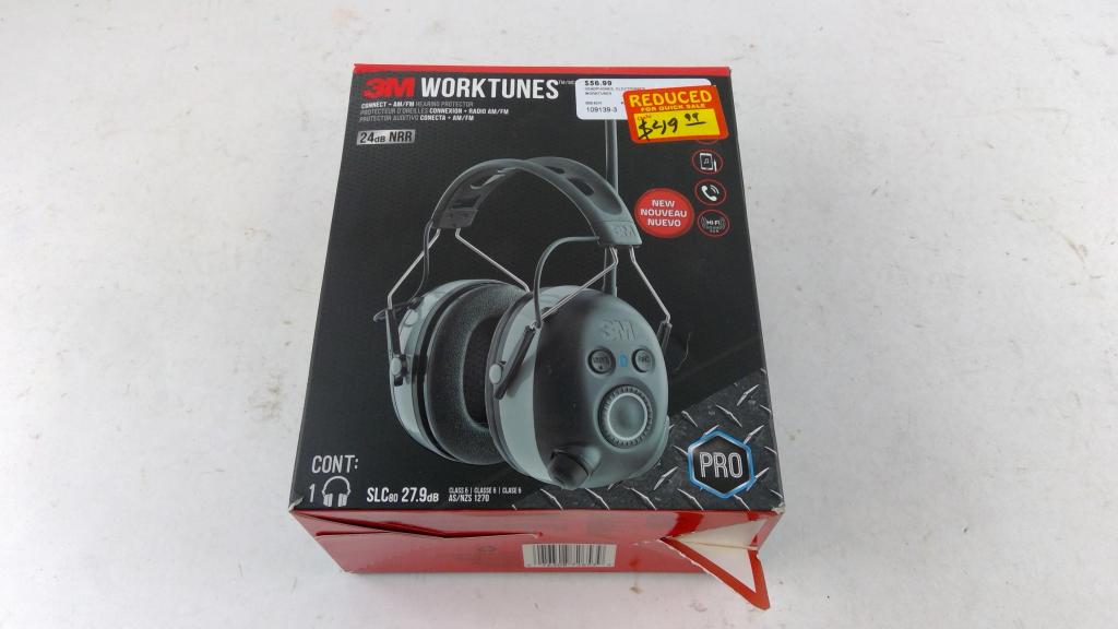 3m Worktunes Hearing Protector