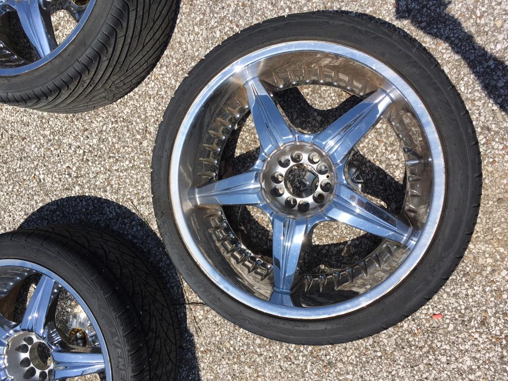 4 Crusade Tires with Rims (Hopkinsville, KY 42240) Property Room