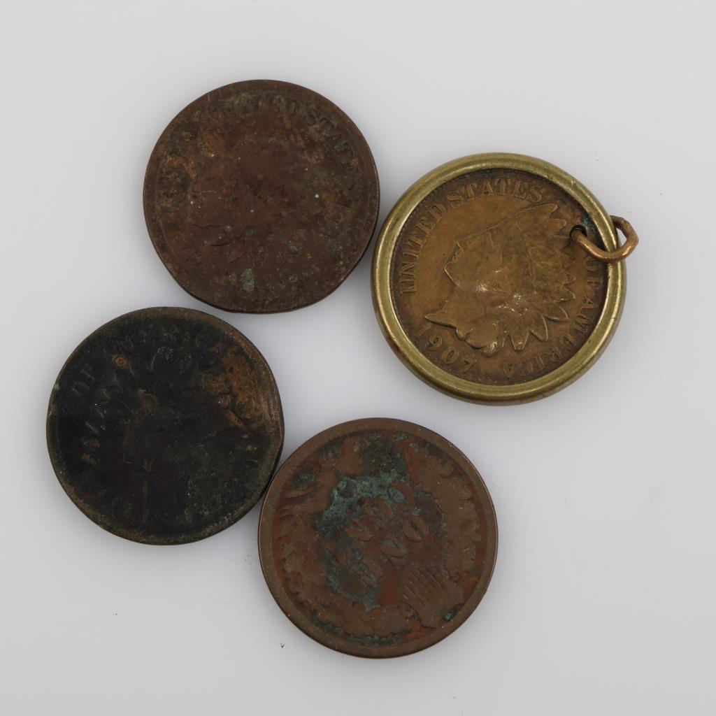 4 US Indian Heads