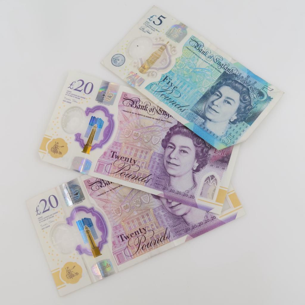 45 British Pounds