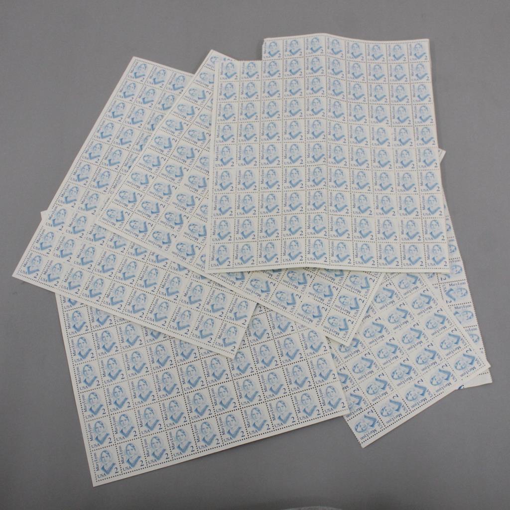 450+ US Mary Lyon Stamps