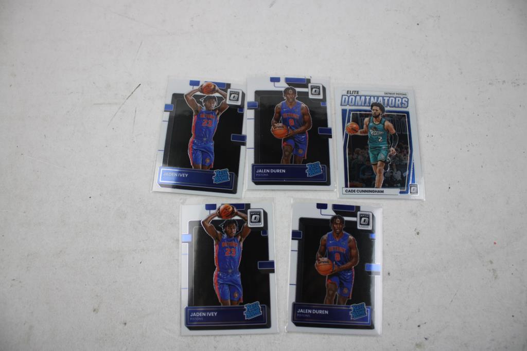 5  Assorted Trading Cards