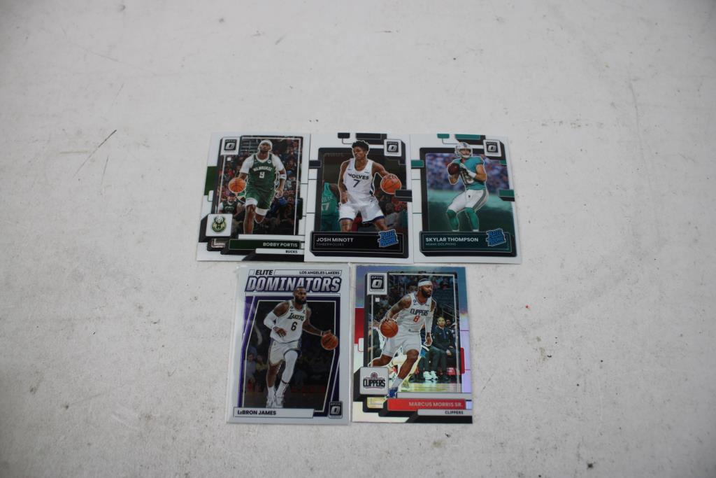 5  Assorted Trading Cards