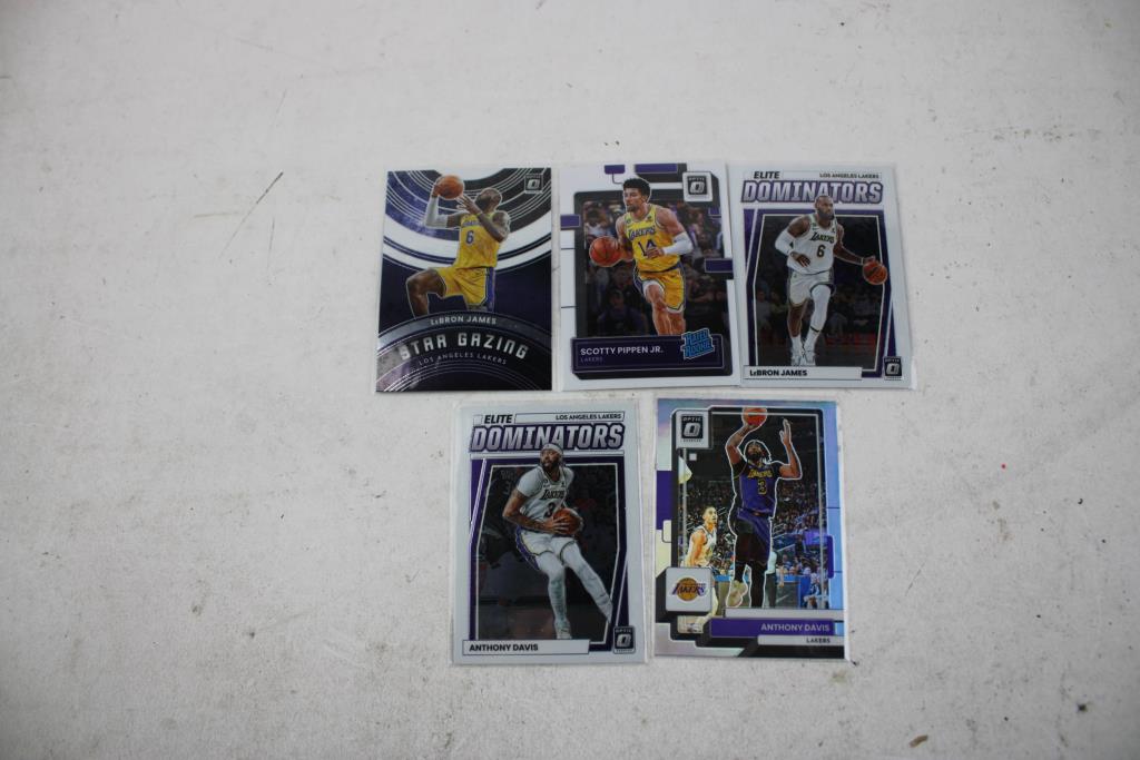 5  Assorted Trading Cards