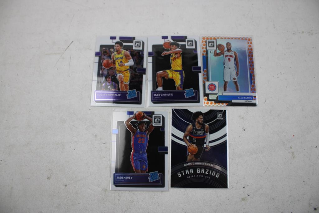 5  Assorted Trading Cards