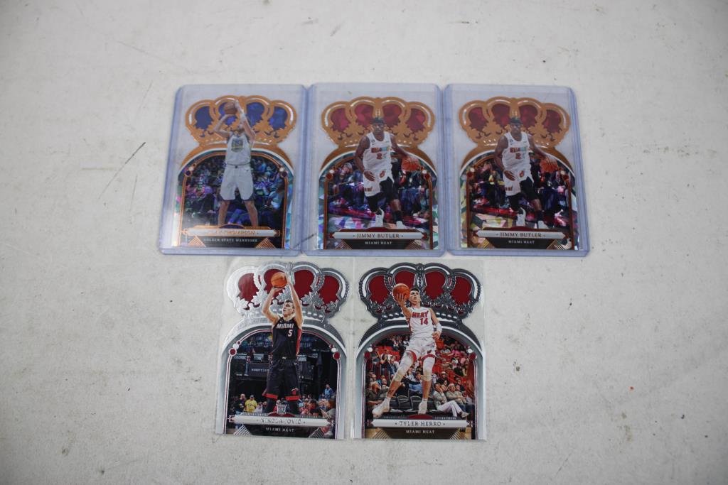 5  Assorted Trading Cards