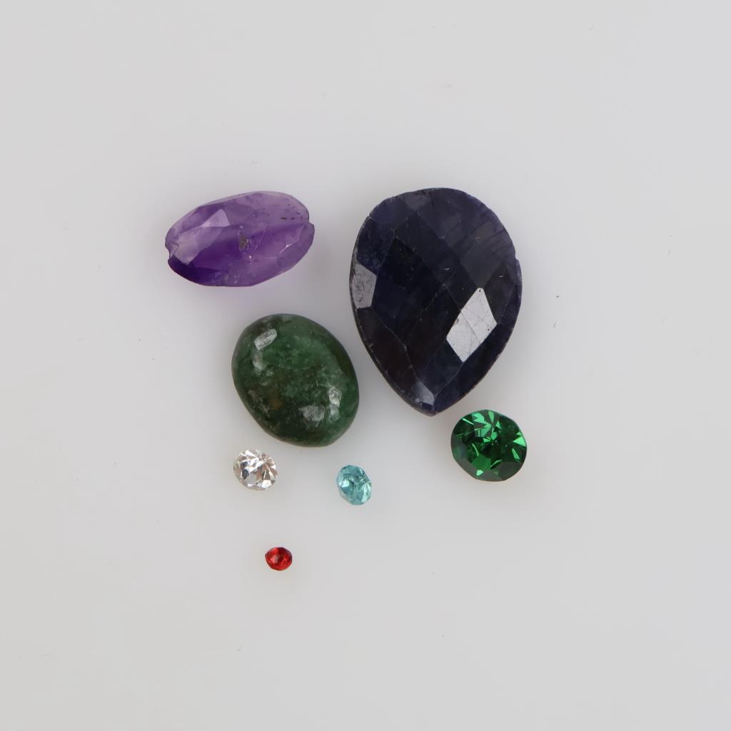5+ Faceted Loose Jewelry Craft Stones