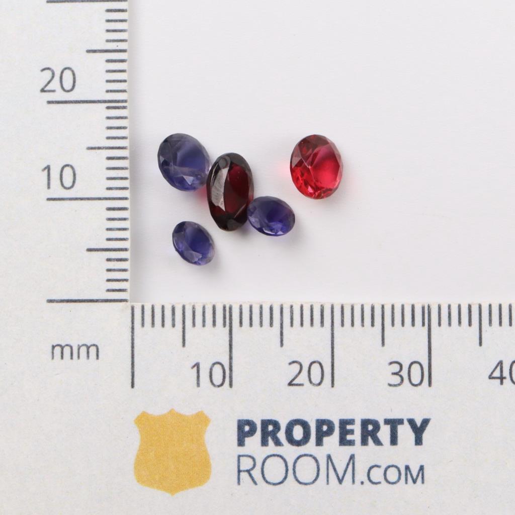 5 Loose Gemstones Property Room