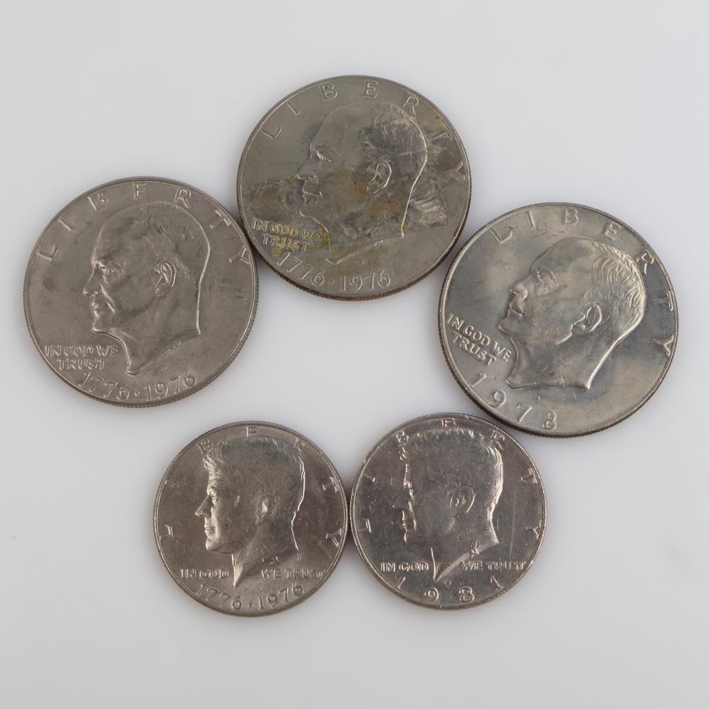 5 US Coins