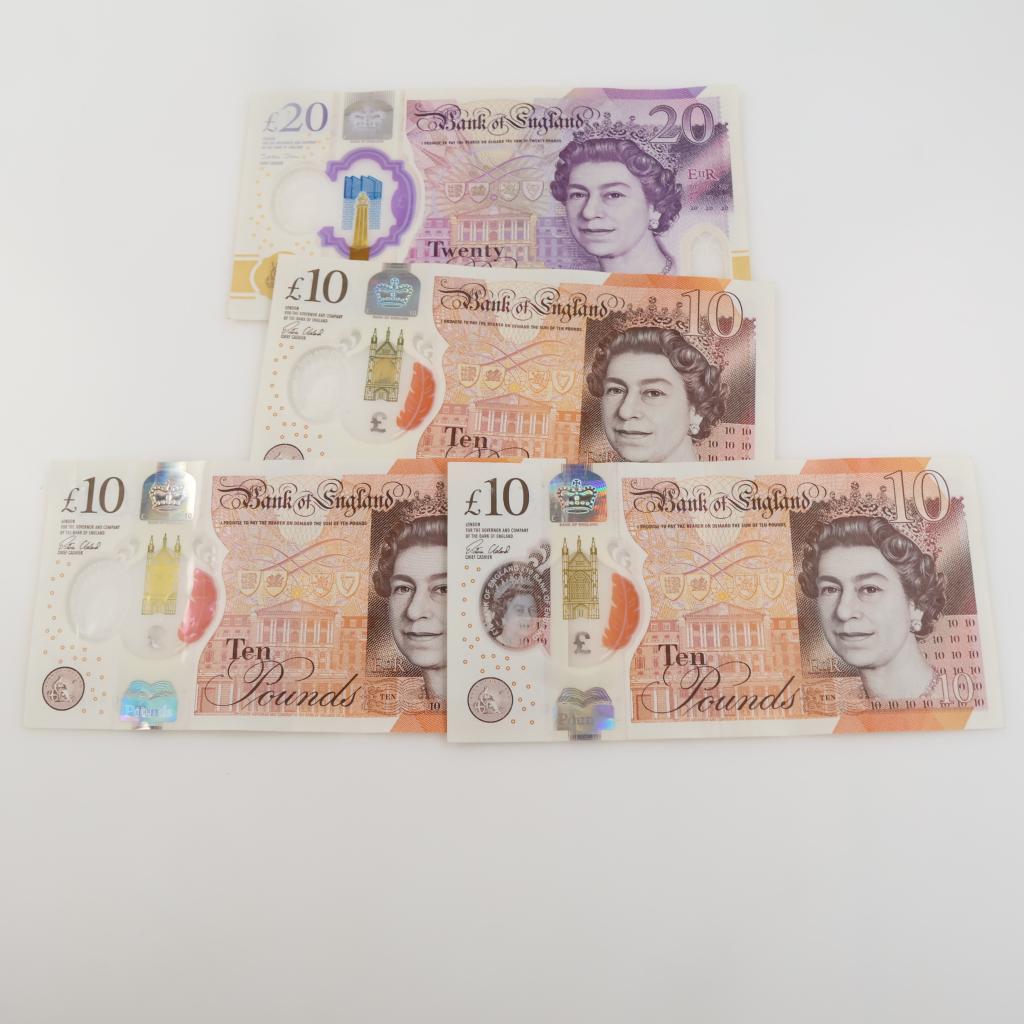 50 British Pounds Sterling